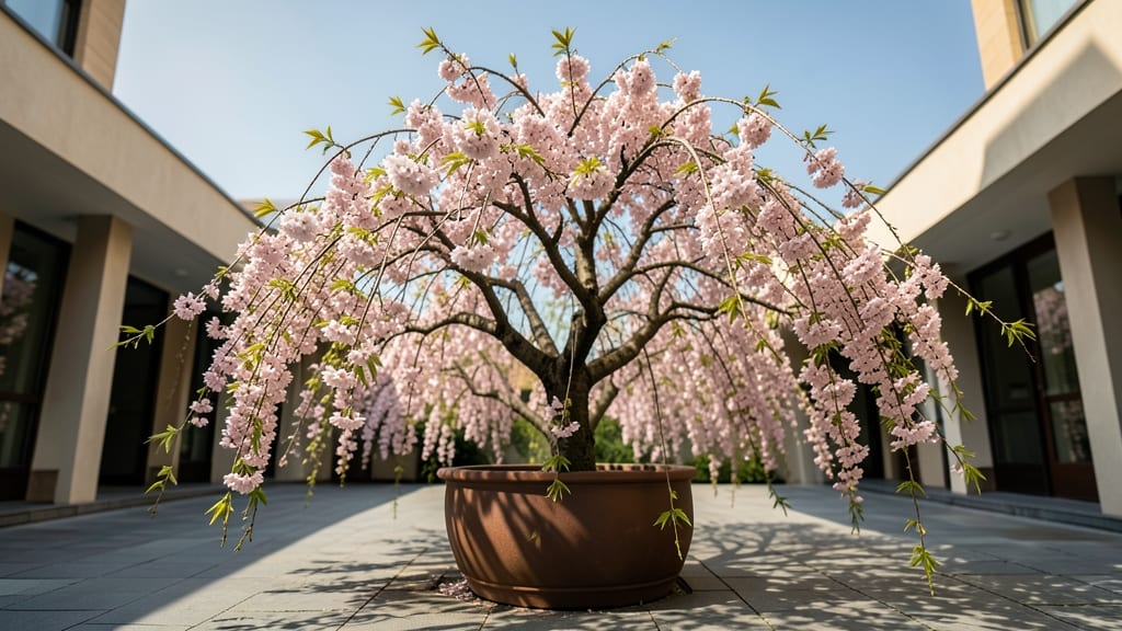 Dwarf Weeping Cherry Tree for Small Gardens