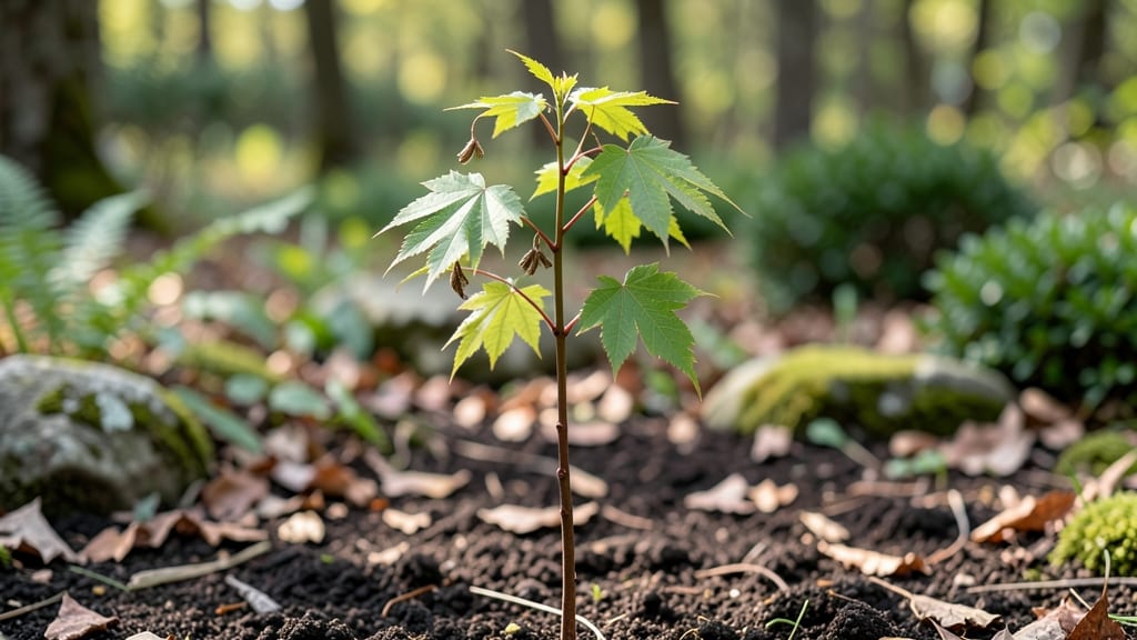 Maple Tree Seedling Identification: Twig Color and Bud Shape Guide for Accurate Spotting
