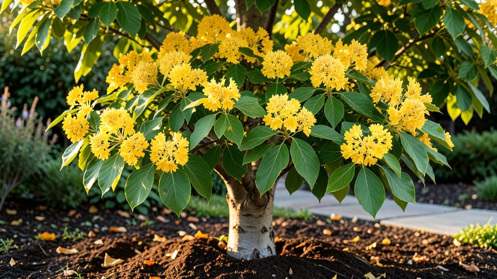 Dogwood Tree Yellow Flowers Growing Guide: Sunlit Canopy With Springtime Elegance