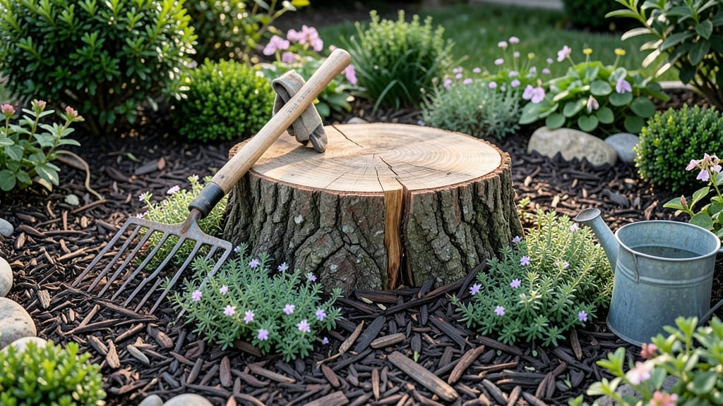 How to Hide a Tree Stump in Front Yard: 7 Clever Front-Yard Camouflage Tricks