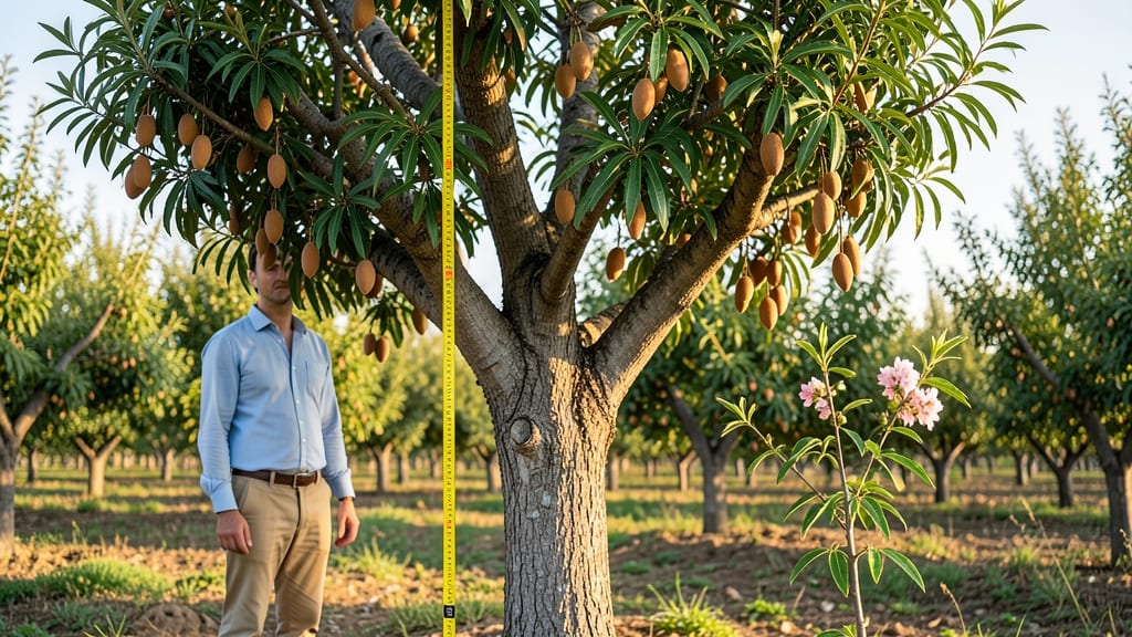 How Big Does an Almond Tree Get: Mature Heights by Variety and Spacing Needs