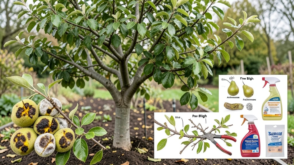Pear Tree Diseases and Treatment: Fungal Blight and Bacterial Spot Fixes