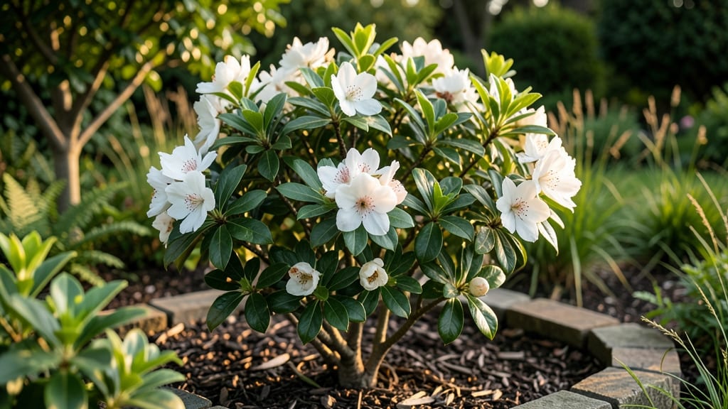 Tree White Flowers 5 Petals: Graceful Canopy for Pollinator-Friendly Gardens