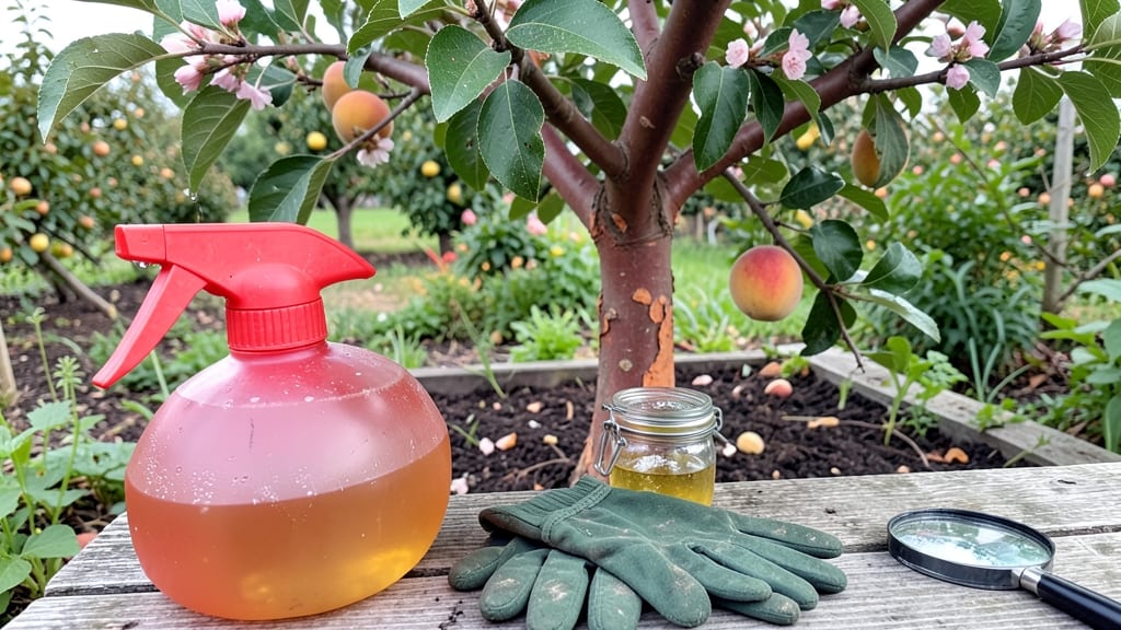 Homemade Peach Tree Spray Recipe: Organic Fungal Blight Blocker