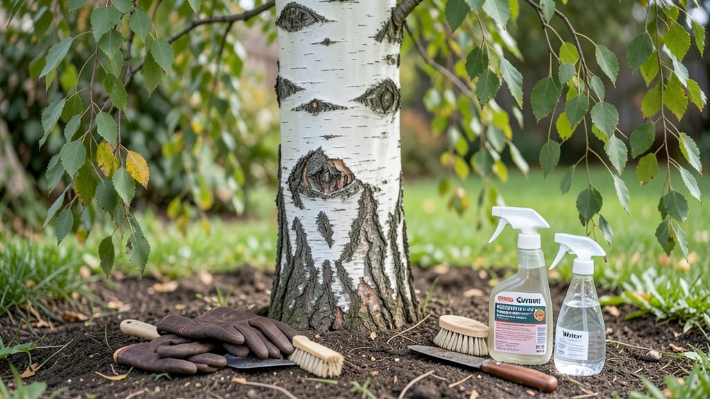Tree Bark Peeling Treatment: Non-Toxic Peel-Off Formula for Smooth Bark Restoration