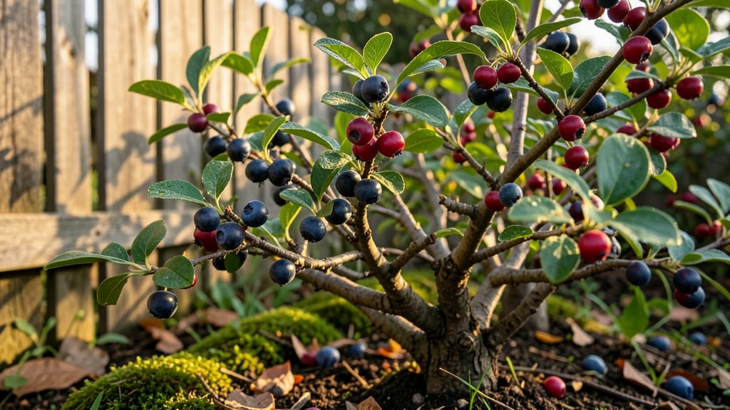 Blueberry-Blackberry Multigraft Bush