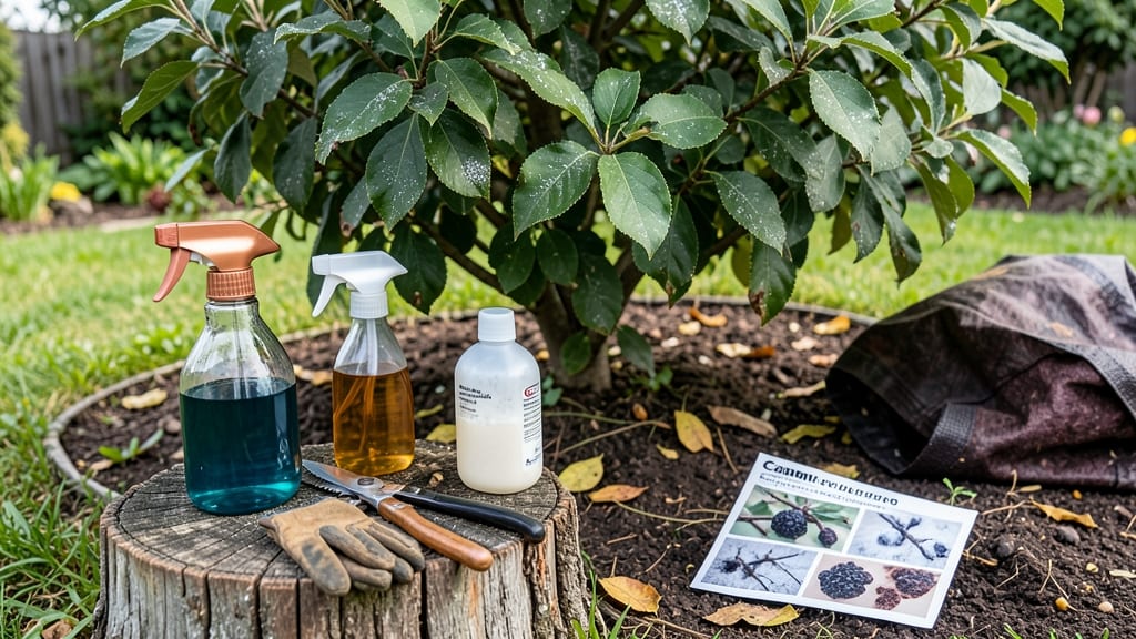Plum Tree Fungus Treatment: Copper-Based Spray for Fast Recovery