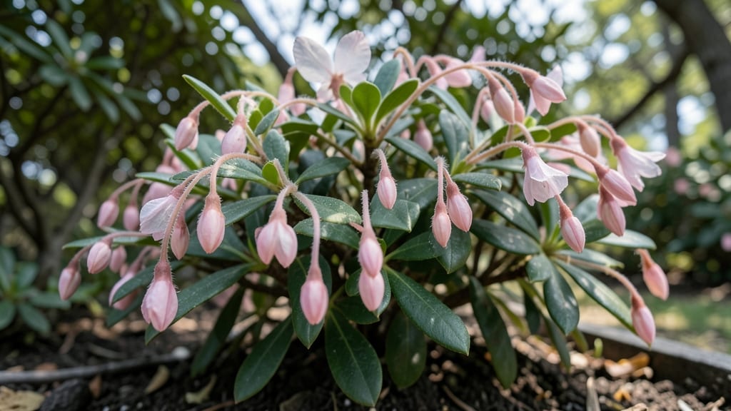 Pink Fairy Wings Bush With Delicate Seed Pods