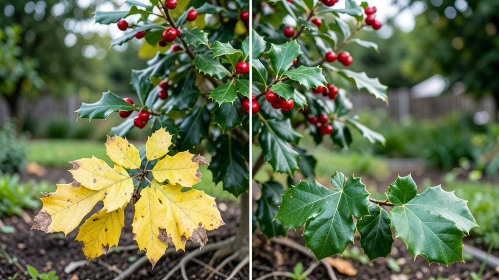 Holly Tree Yellow Leaves: Revive Drooping Foliage in 3 Easy Steps