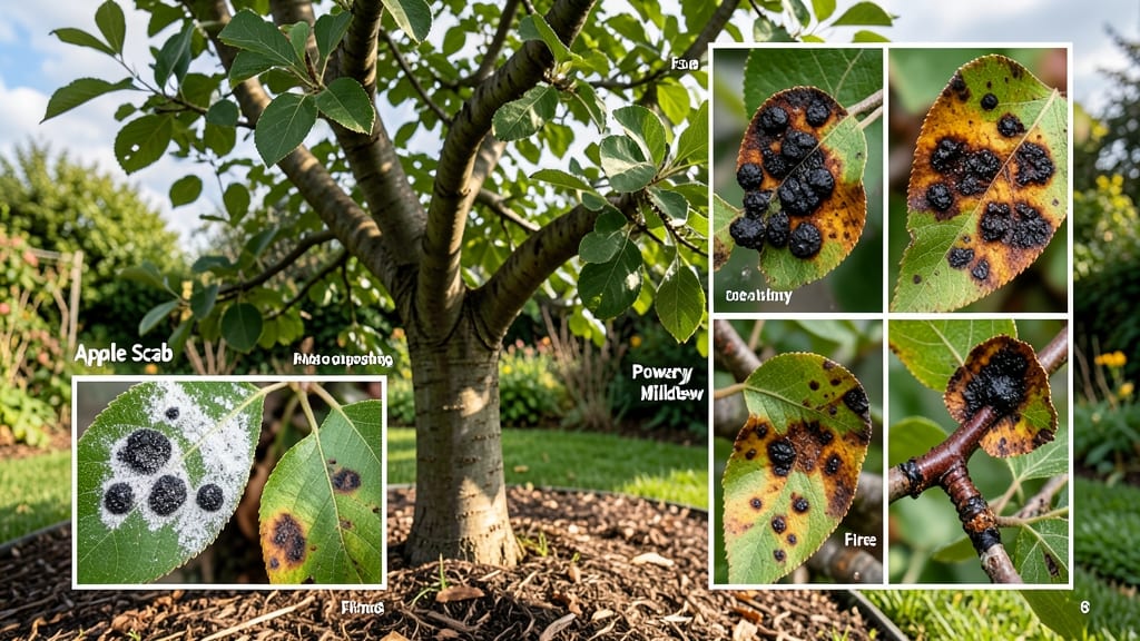 Apple Tree Diseases Photos: Visual Guide to Spotting & Stopping Common Fungal Blights