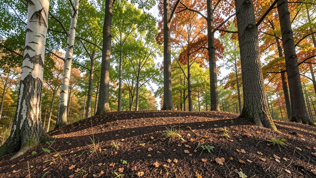 Native Tree Berm for Low-Maintenance Growth