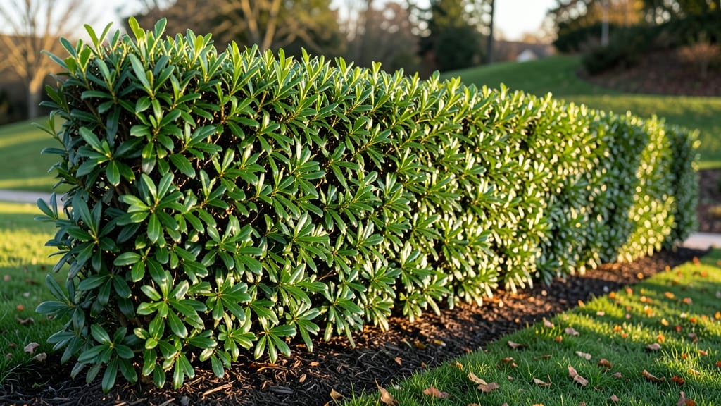 Tree Barrier Landscaping: Living Wall That Blocks Noise and Winds