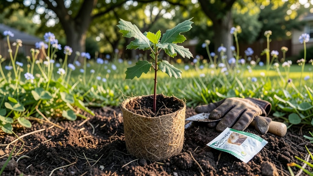 Biodegradable Urns for Ashes with Tree Seed: Memorial Garden That Grows Into Life