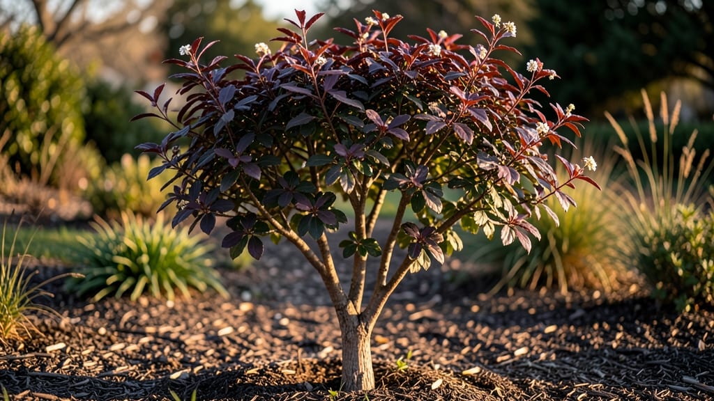 Tree Form Ninebark: Layered Pruning for Dense, Blooming Canopy Growth