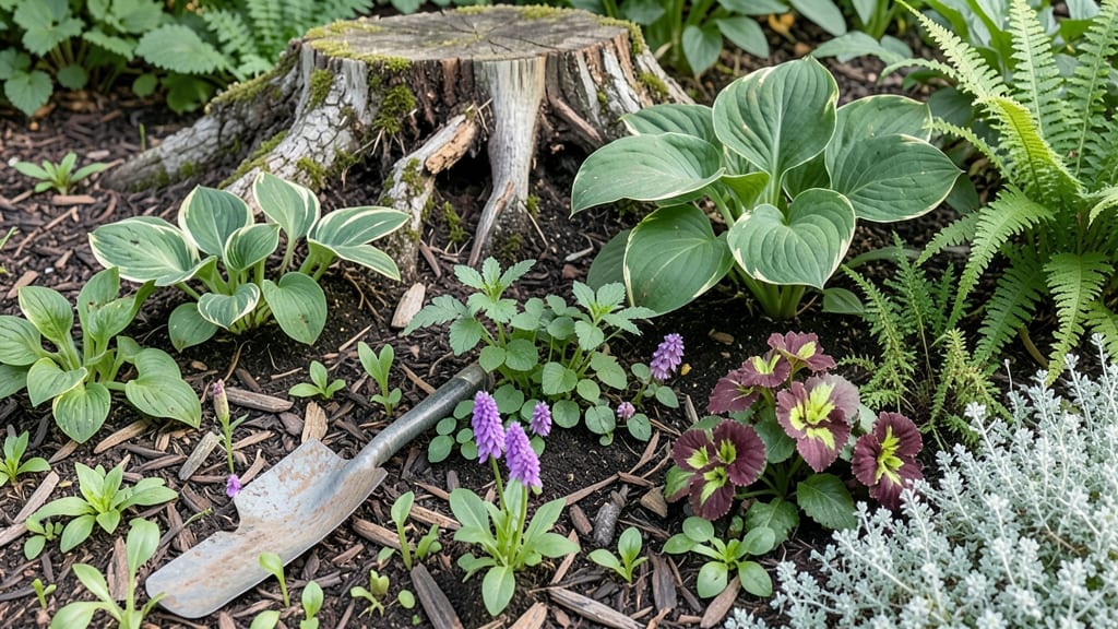 Plants to Cover Tree Stumps: Fast-Foliage Screen for Year-Round Privacy