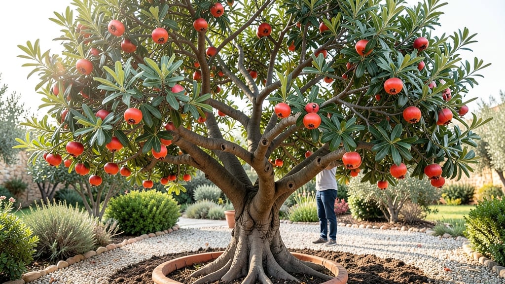 How Tall Do Pomegranate Trees Grow: Mature Heights by Variety and Climate Zones