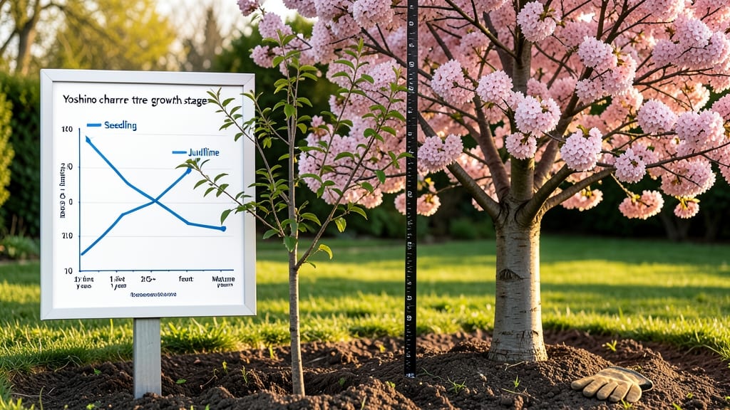 How Fast Does Yoshino Cherry Tree Grow: Yearly Height Gain by Stage