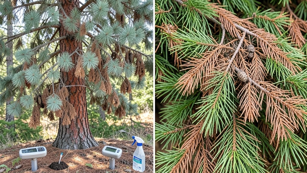 Why Are My Cedar Trees Turning Brown: Fungal Blight vs. Drought Stress