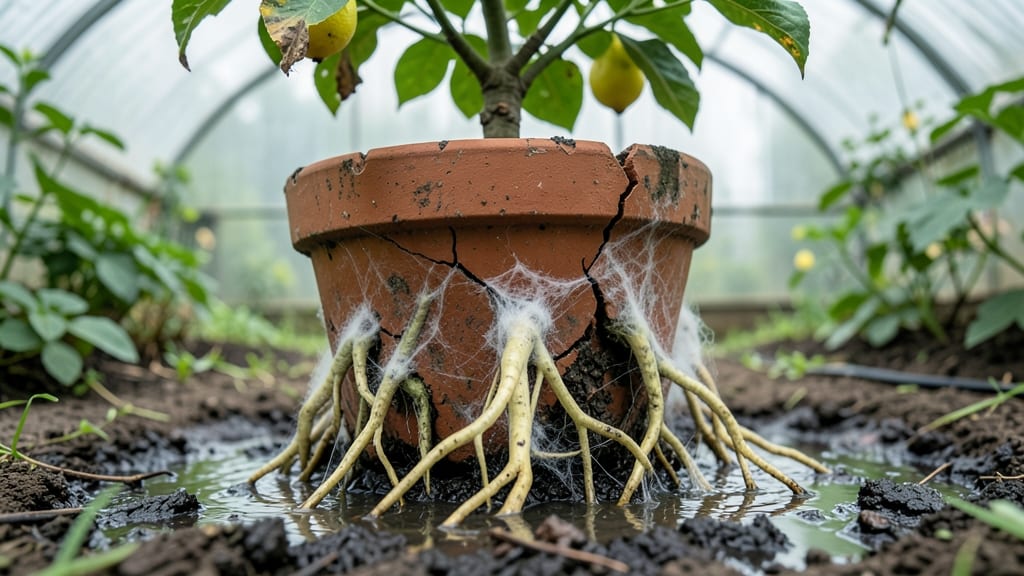 Root Rot Fungus in Lemon Trees