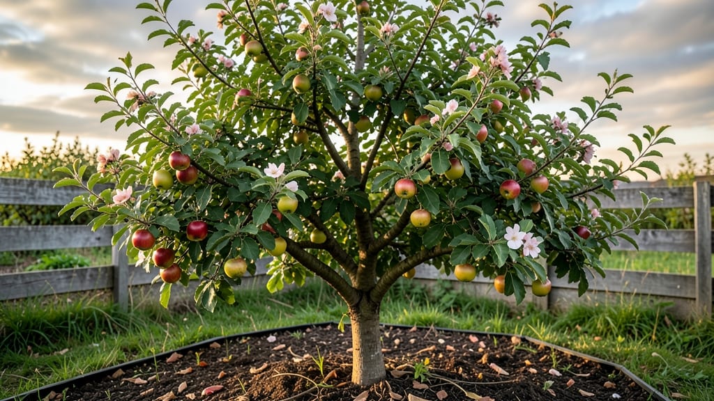 Apple Tree Time Lapse: Seasonal Growth Stages in 12-Month Visual Guide