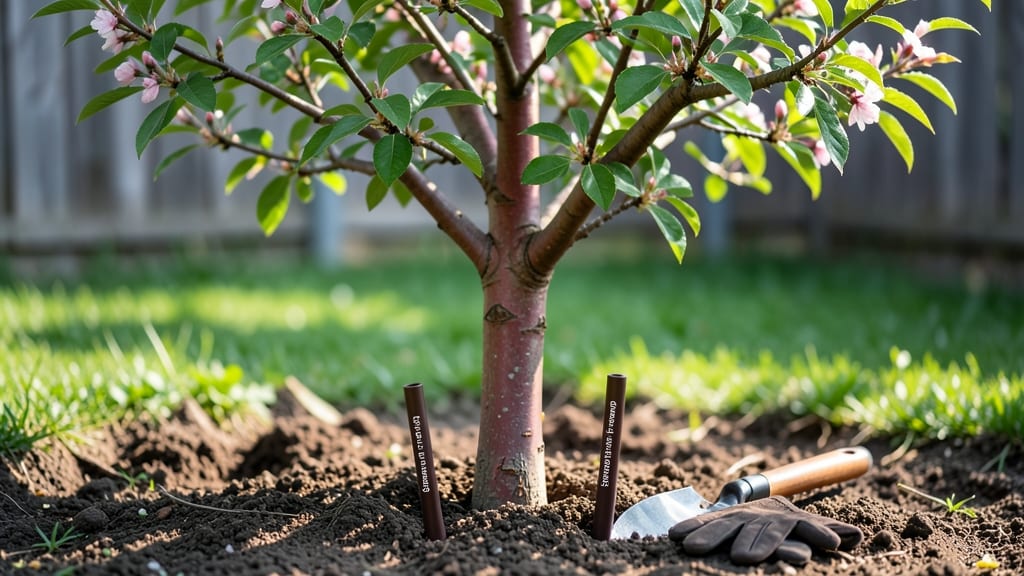 Peach Tree Fertilizer Spikes: Slow-Release Nutrition for Bountiful Harvests