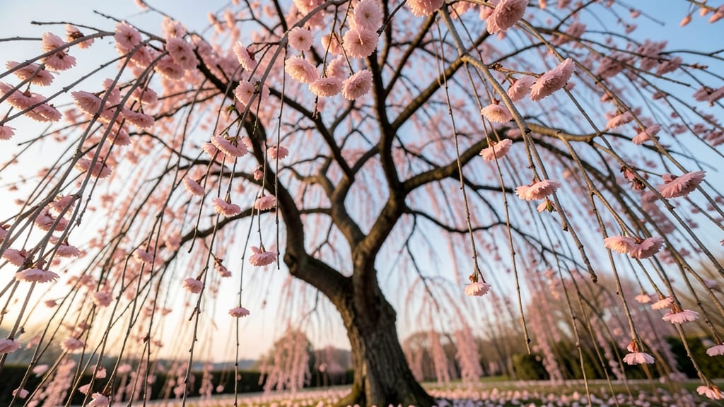 Weeping Higan Cherry for Spring Blossoms