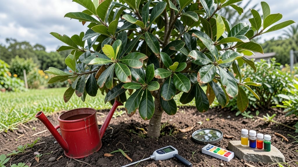 Avocado Tree Brown Leaf Tips: Overwatering Fixes for Lush Green Foliage