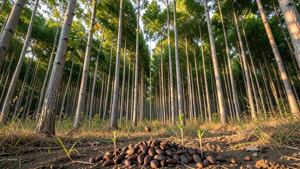 10 Various Tree Seeds: Fast-Germinating Species for Year-Round Planting Success