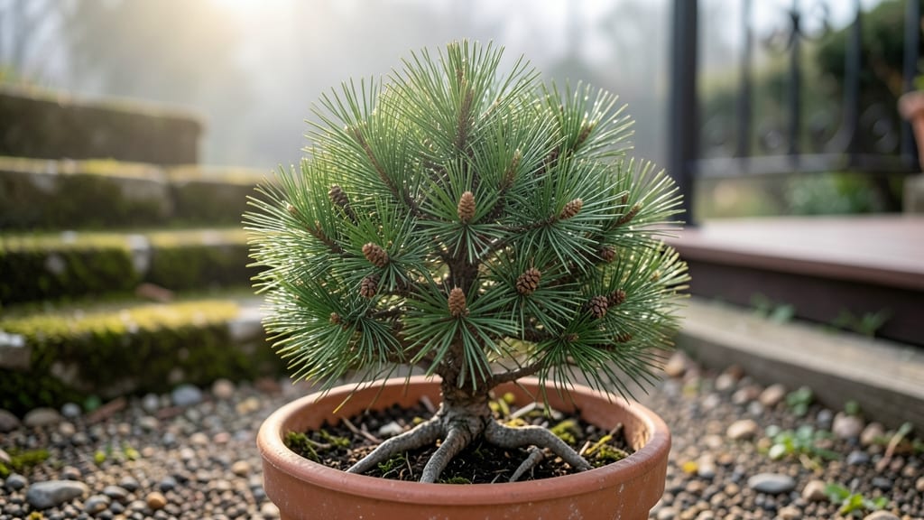 Mini Pine Tree Real: Year-Round Holiday Charm in Compact Form