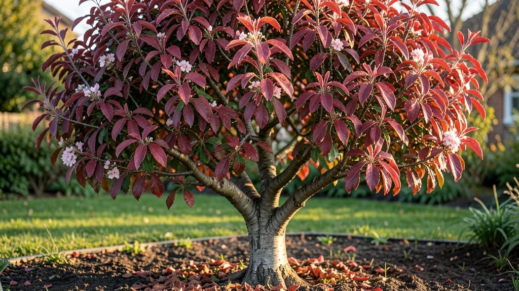 Pear Tree Red Leaves: Year-Round Foliage Magic for Stunning Landscapes