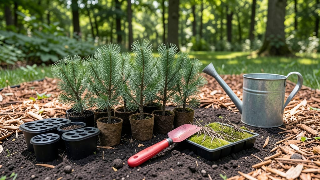 Frasier Fir Tree Seedlings: Cold-Stratified Germination for Strong Roots