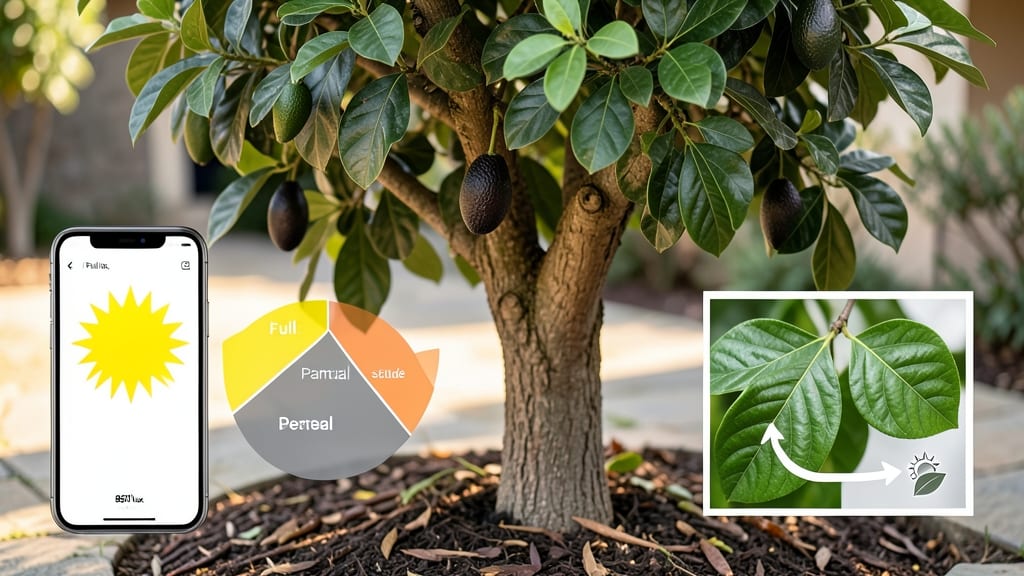 How Much Sunlight Does an Avocado Tree Need: Light Requirements by Growth Stage