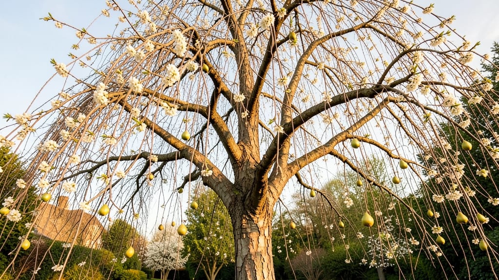 Chinese Weeping Pear for Year-Round Interest
