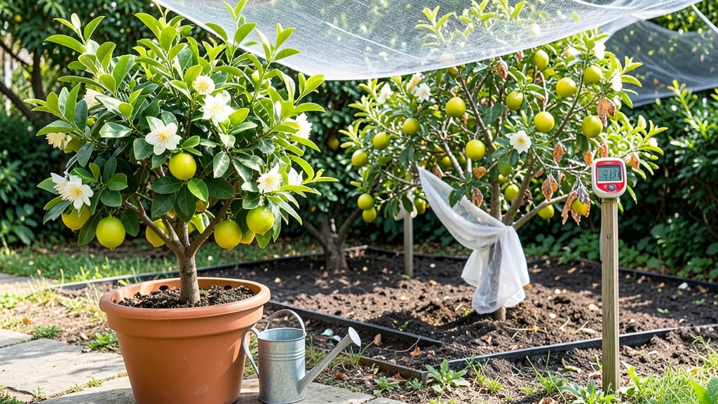 Meyer Lemon Tree Temp Tolerance: Cold-Hardy Zones & Heat Survival Tips