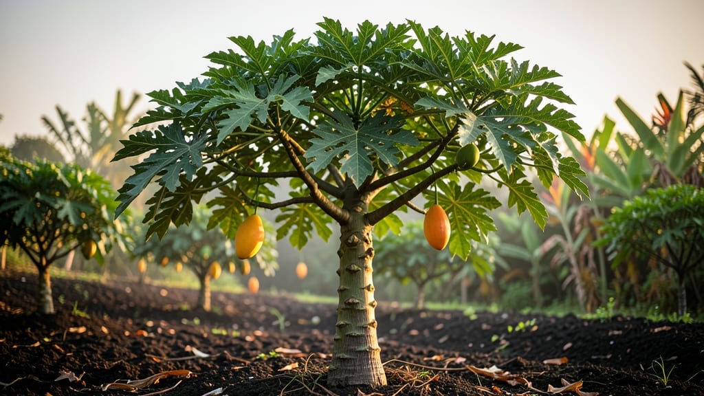 How Tall Can a Papaya Tree Grow: Sky-High Varieties and Space-Saving Dwarfs Explained