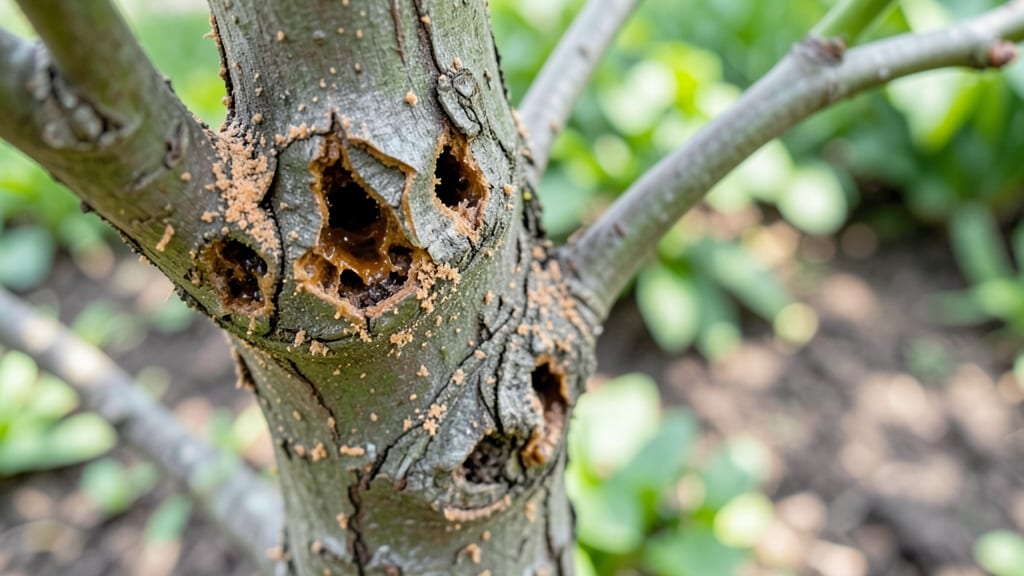 Fruit Tree Borer Treatment: Organic Drill-Out Method for Fast Cure