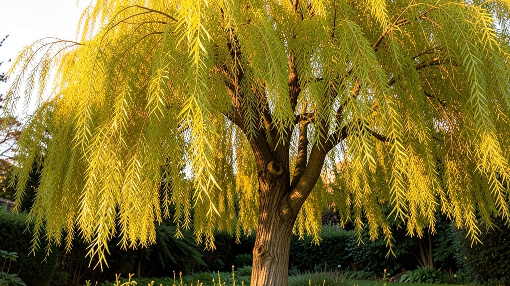 Golden Weeping Willow for Sunlit Gardens