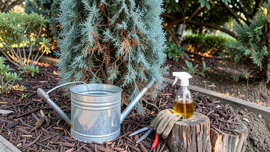 Cypress Tree Turning Brown Treatment: Reverses Dullness With Natural Fungicide Spray
