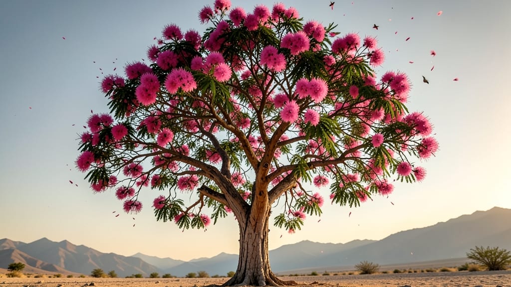 10 Trees With Pink Puff Balls: Year-Round Garden Focal Points That Wow