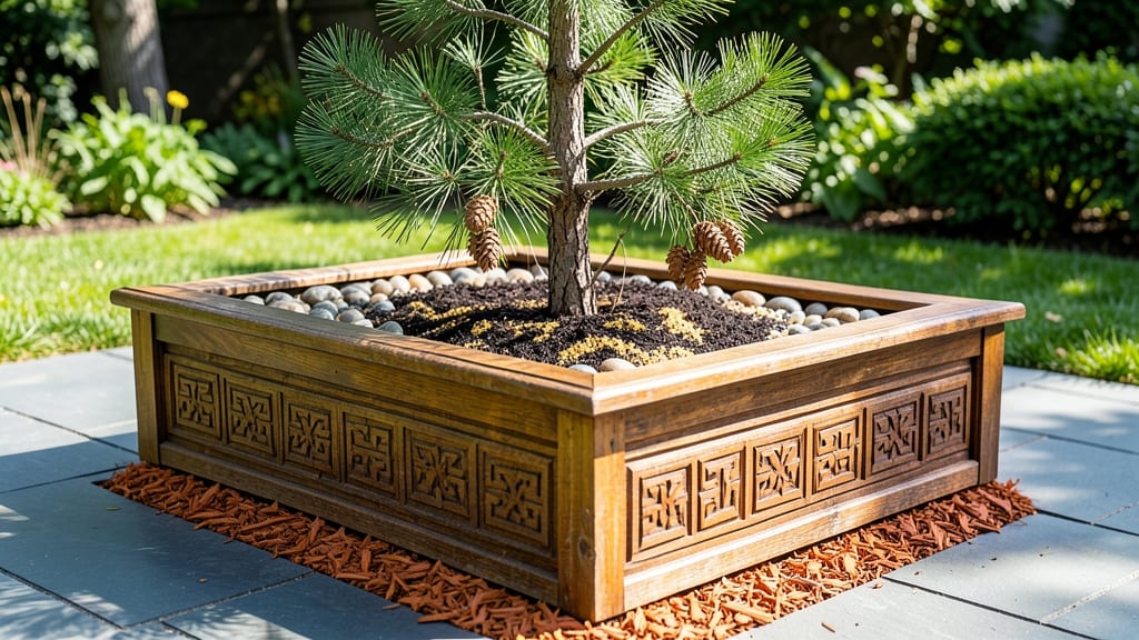 Pine Tree Planters: Bold Vertical Gardens for Small Spaces