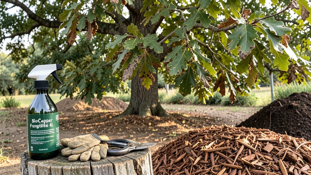 Black Spots on Tree Leaves Treatment: Fungal Blight Cure With Natural Fungicides