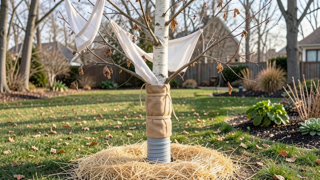 Tree Bags For Winter: Insulated Root Protection Against Frost