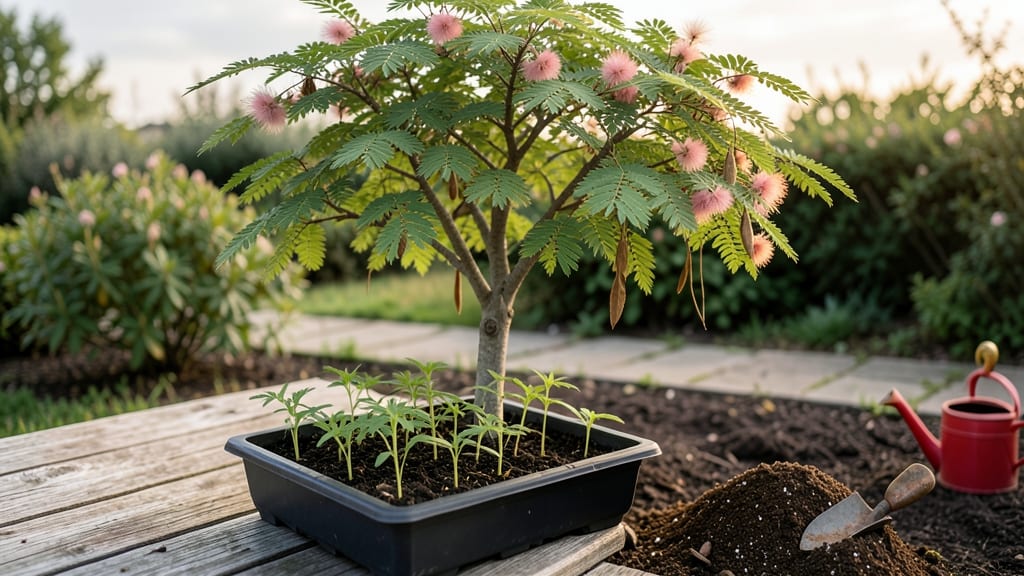 Persian Silk Tree Seeds: Fast-Germination Guide for Lush Year-Round Growth