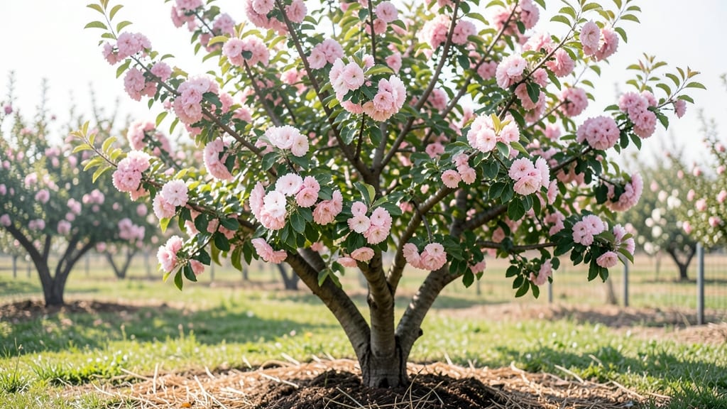 Honeycrisp Apple Tree Blossoms: Pink-Petaled Perfection for Pollinators