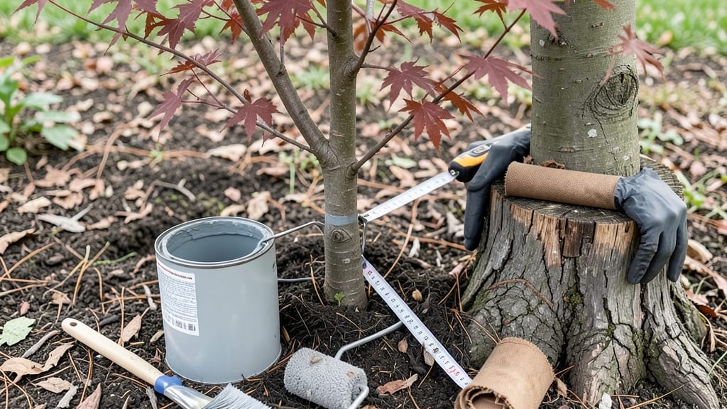 Tree Paint Protection: Non-Toxic Shield Against Chipping and UV Fading