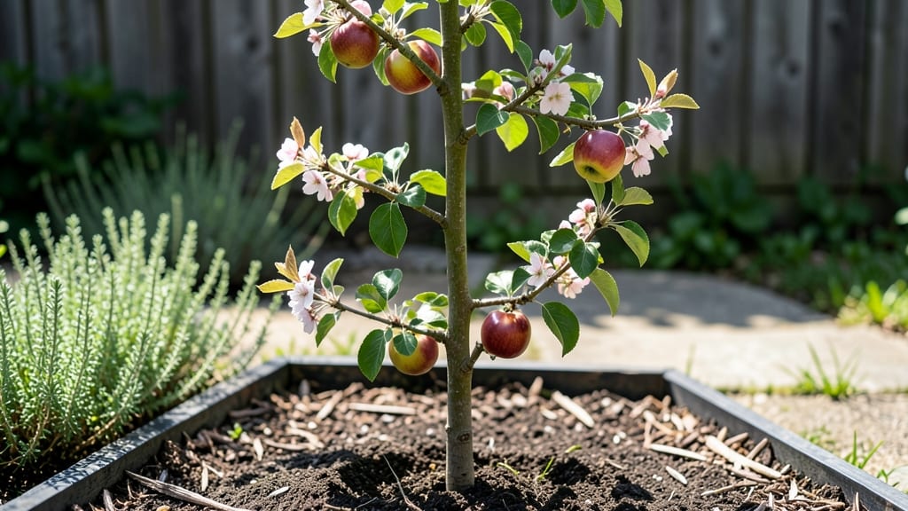 Apple Tree Cordon: Sculpted Elegance With Minimal Pruning Effort