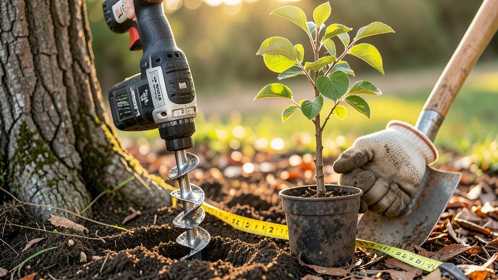 Tree Planting Auger for Drill: Precision Hole Digging for Deep Root Success
