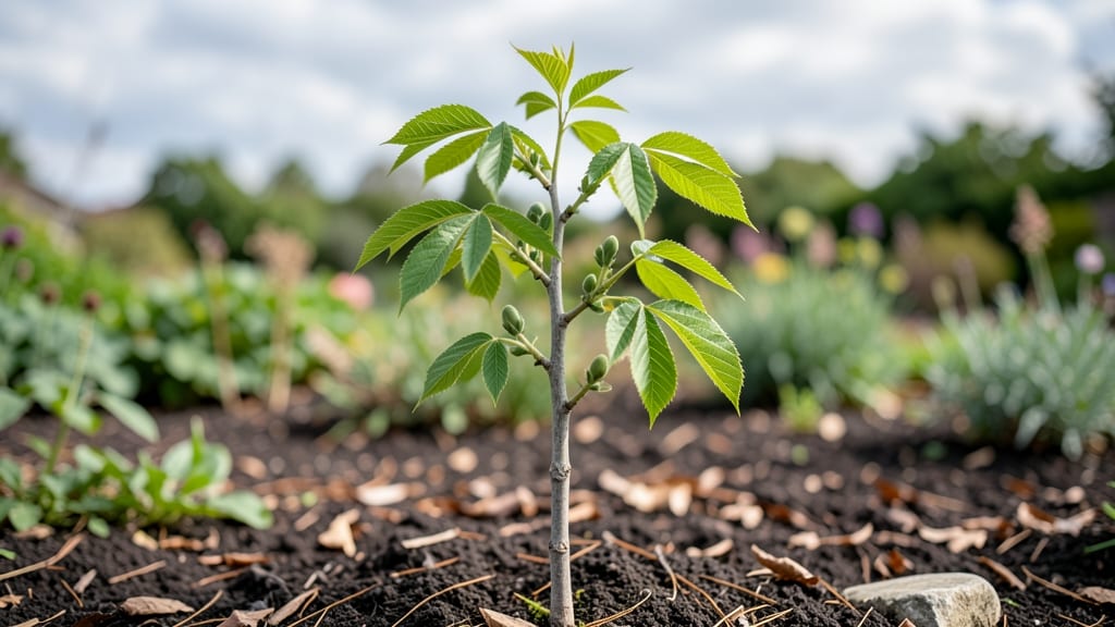 What Does a Young Walnut Tree Look Like: Leaf Shape, Bark Texture, and Early Growth Stages