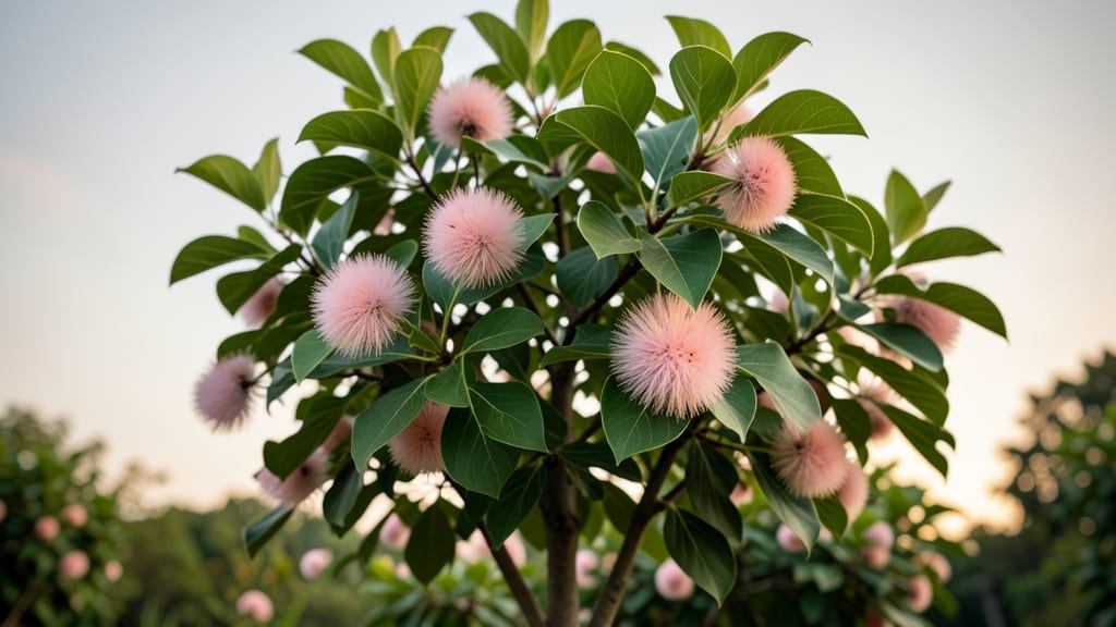Pink Cloud Tree With Unique Seed Clusters